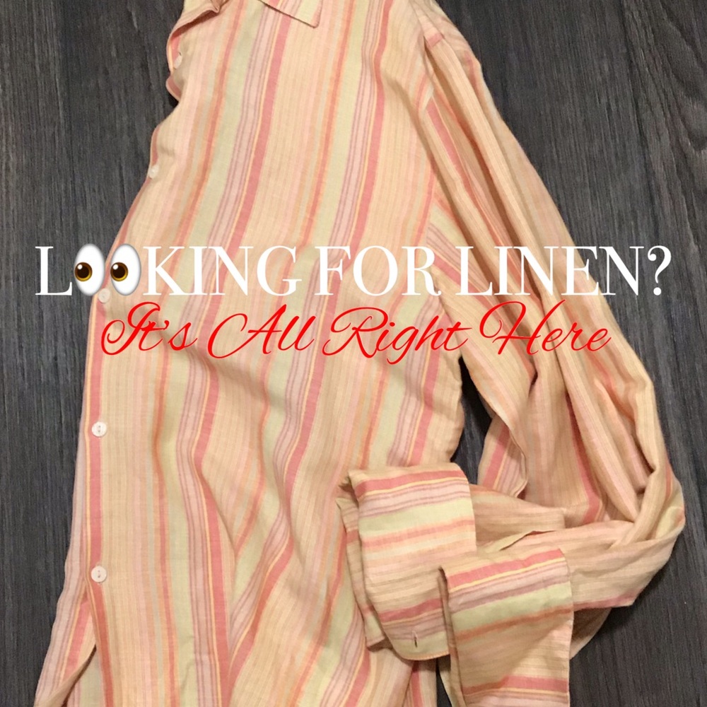 Men’s Linen Apparel Coming Soon